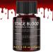 Stage Fake Blood 2.2oz Edible Fake Blood Realistic Effect Sticky Blood Makeup for Eyes Drips Teeth Mouth Nose Bleeds for Performance Halloween Face Paint Costumes & Zombie Sfx Makeup