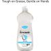 Homesolv Dishwashing Liquid Free & Clear - 25 Fl Oz | Eco-Friendly, Fragrance-Free Cleaning - Buy Online on GoSupps.com
