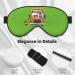 Unisex School Bus Print Sleeping Eye Mask | Soft Adjustable Face Mask for Better Sleep - Buy Online on GoSupps.com