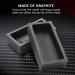 Gldw Ingot Mould Casting Ingot Crucible Mould Silver Gold Ingot Mould Melting Casting Refining 4 Pieces 1 KG - Buy Online on GoSupps.com