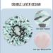 Unaone 3 Pack Reusable Waterproof Shower Cap for Women - Double Layer Washable Bath Cap for Long, Short, Curly Hair - Girls - Buy Online on GoSupps.com