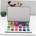 SKISUNO Make up Pallets for Women Stage Makeup Eye Makeup Plate Powder Colorful Eyeshadow Palette - Buy Online on GoSupps.com