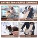 Reversible Front Dog Sling Carrier | Hands-Free Pet Papoose Bag for Small Dogs and Cats | Adjustable Strap | Outdoor Travel | Beige - Size M - Buy Online on GoSupps.com