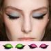 Patchs De Maquillage for Cils Autocollants De Maquillage R utilisables 2 En 1 Avec Faux Cils Et Ombre Paupi res Pochoirs De Maquillage for Toutes Les Formes D'yeux(Silver) - Buy Online on GoSupps.com
