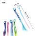 Neon Braided Hair Strands for Kids - Colorful Synthetic Hair Jewelry with Elastic Strap | Perfect for Parties - Buy Online on GoSupps.com