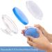 Exfoliating Brush Set for Ingrown Hair - Tbestmax 3 Pcs Body Scrubber (Blue, Green, Red) - Buy Online on GoSupps.com