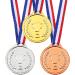 Pllieay Winner Medals Gold Silver and Bronze Medals for Party Decoration and Awards 24 - Buy Online on GoSupps.com