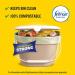 Glad 100% Compostable Bags - Small 10 Litres - Lemon scent 100 Compost Bags 100 count (Pack of 1) - Buy Online on GoSupps.com