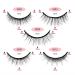 Self-Adhesive Eyelashes | 2024 New Snap-On Lashes | Waterproof Natural Look | Easy to Apply False Eyelashes (W02 - Buy Online on GoSupps.com