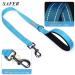 Vivaglory Sea Blue Dog Leash - Short Traffic Leash for Medium & Large Dogs 61 cm x 2.5 cm - Ideal Training Line - Buy Online on GoSupps.com