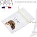 Camila Paris CP3235 French Hair Barrette - Brown/Red/Gold | Strong Hold Hair Ponytail Holder for Women| No Slip Styling Hair Clips | Made in France - Buy Online on GoSupps.com