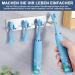 Wayasi Stainless Steel Toothbrush Holder - No Drill Wall Organizer for 4 Electric Toothbrushes - Anti-Rust Design - Buy Online on GoSupps.com