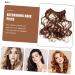 FRCOLOR Wavy Hair Extensions Straight Wig Hair Extensions Curly Hair Extensions Curly Hair Wig Crown Bows for Ponytail Curly Wigs Extend High Temperature Wire European and American 66x26x0.8cm Light Brown - Buy Online on GoSupps.com