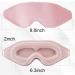 Premium 3D Contoured Eye Mask for Lash Extensions | Sleep Mask for Travel & Aftercare | Ideal for Yoga & Naps - Buy Online on GoSupps.com