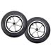 Wheelchair Wheels Wheelchair Front Castor Wheelchair Wheels 10 inches Wheelchair Front Casters Wheelchair Accessories 1 pair Power Wheelchair Wheel Replacement