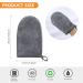 Kinhwa Microfiber Washcloths - Soft & Reusable Terry Slate Gloves 3 Pack (13cm x 20cm) - Gray Face Cleaning & Bathing Accessories - Buy Online on GoSupps.com