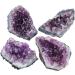 Nupuyai Natural Amethyst Druse Rough Stone - XXXL Irregular Crystal Cluster for Reiki Healing & Home Decoration - Buy Online on GoSupps.com