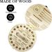 Eco-Friendly Wooden Tooth Box for Baby Teeth | Perfect Milk Tooth Souvenir & Storage Gift for Boys & Girls - Buy Online on GoSupps.com