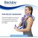 BackJoy Trigger Point Relief Self Massage Stick - Foldable Therapy for Lower Back Neck & Foot - Blue - One Size - Buy Online on GoSupps.com