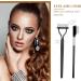 2PCS Stainless Steel Eyelash Comb Set | Portable Lash Separator & Grooming Tools - Buy Online on GoSupps.com