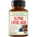 Alpha Lipoic Acid - ALA Nerve Support Supplement 650mg for Inflammation Energy Metabolism Antioxidant & Aging Support. High Potency Alpha-Lipoic Acid - Vegan Non-GMO. Made in the USA. 60 Capsules 60 Count (Pack of 1)