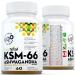 PlantVital Organic Ashwagandha KSM-66 with Black Pepper - Stress Relief Energy Boost Memory & Sleep Aid - Anti Stress Calm Adaptogen Non-GMO 500mg Ashwagandha Supplement 60 Capsules 60 count (Pack of 1) - Buy Online on GoSupps.com
