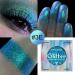 Metallic Duo-chrome Eyeshadow Makeup High Pigment Blue Purpul Green Multichrome Eyes Shadows Shimmery LongWear Gorgeous Color Bright and Vibrant Glitter Eye Shadow No Creasing Talc Free Blue Green #3e - Buy Online on GoSupps.com