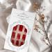 Luxury Red Press On Nails - Short Square Faux Nails - Glossy Cat Eye Glitter - 24pcs Reusable Acrylic Stick On Nails for Women - Buy Online on GoSupps.com