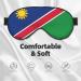 Flag of Namibia Soft Eye Mask | Comfortable Light Blocking Sleep Mask for Side Sleepers - Buy Online on GoSupps.com
