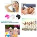 Macrohu Silicone Waterproof Earplugs for Sleeping | Reusable Soft Earplugs for Snoring Swimming & Hearing Protection - Black (Size S) - Buy Online on GoSupps.com