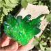Room Decoration 100-120g Natural Crystal Green Angel Aura Quartz Cluster specimens Titanium Coating Quartz Cluster yuebang (Size : 70g) - Buy Online on GoSupps.com