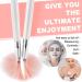 14-Piece Soft Fan Brushes Set for Mud Cream Application | Cosmetic Makeup Tools - White & Pink - 5.82 Inches - Buy Online on GoSupps.com