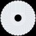 1728 Pieces French Manicure Nail Guide Sticker White Half-Moon Shaped Nail Guides Decals Self-Adhesive Manicure Template Stickers for Nail Design Design and Pattern Application, 36 Sheets