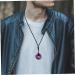 Minkissy Men's Chakra Obsidian Necklace with Safety Buckle - Crystal & Chinese Stone Chain - Buy Online on GoSupps.com
