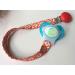 Handmade Vintage Tie Pacifier Chain - Upcycled Brown Silicone Clip Strap for Babies | Miniblings - Buy Online on GoSupps.com