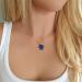 Women's Map Pendant Twelve Necklace Constellation Wild Necklace Simple Personality Clavicle Star Necklaces & Pendants Simulated Diamond Initial Necklace (E One Size) - Buy Online on GoSupps.com