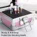 Noverlife Pink Nail Drill Bit Holder Box - 25 Holes Organizer for Professional Manicure Tools - Buy Online on GoSupps.com