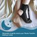 Plantar Fasciitis Night Splint Sock - Gentle Foot Support for Pain Relief Heel Pain & Achilles Tendonitis - International Shipping Available - Buy Online on GoSupps.com
