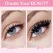 280 Pcs 10mm Cluster Lashes DIY Kit - 50D-D-0.07-10 Individual Wispy Bottom Lashes - C D Curl for At-Home Use - Buy Online on GoSupps.com