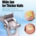 Professional Toenail Clippers for Thick Nails - Elderly & Men | Wide Toe Nail Clippers for Ingrown Toenails - Long Handle, Heavy Duty & Super Sharp Curved Blade - Buy Online on GoSupps.com