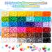 Meland Fuse Beads Kit - 11000 pcs 36 Colors Craft Set for Kids | Includes Pegboards, Ironing Paper, Chain Accessories | Iron Beads Christmas Birthday Gift - Buy Online on GoSupps.com
