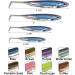 Dr.Fish Paddle Tail Swimbaits Soft Plastic Fishing Lures 2-3/4 to 4-3/4 Inches - Bass Fishing Swim Shad Bait Minnow Lures - Drop Shot Fluke Baits - Watermelon, 6 Pack - Buy Online on GoSupps.com