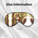 Nut-Eating Squirrel Eye Mask | Soft Adjustable Sleep Mask for Men & Women | International Shipping - Buy Online on GoSupps.com