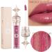 Long Lasting Rosy Mauve Lip Gloss Lipstick for Healthy-looking Lips - 3.5ml - Buy Online on GoSupps.com