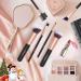 BESTOPE 16PC Makeup Brushes Set with Beauty Blender Sponges & Cleaner - Synthetic Foundation & Eye Shadow Brushes Kit in Black Rose Gold - Buy Online on GoSupps.com