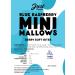 Just Treats Blue Raspberry Mini Marshmallows Gift Jar - Buy Online on GoSupps.com