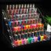 Nail Polish Organizer | Clear Acrylic Nail Polish Stand | 6-Layer Makeup Display Rack - Durable & Stylish - Buy Online on GoSupps.com