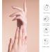 DANNI & TONI Soft Self-Adhesive Gel Nail Stickers | Salon-Quality Manicure Set | Light Red Gradient with Shimmer | 28 Semi Cured Nail Wraps - Buy Online on GoSupps.com