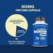 Men's Magnesium Glycinate Capsules 300mg - 90 Day Supply for Muscle, Nerve, and Bone Health - Buy Online on GoSupps.com