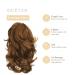 Shop Gairyan 30cm Light Auburn Claw Clip Ponytail Extensions - Long Curly Synthetic Hair for Women - Buy Online on GoSupps.com